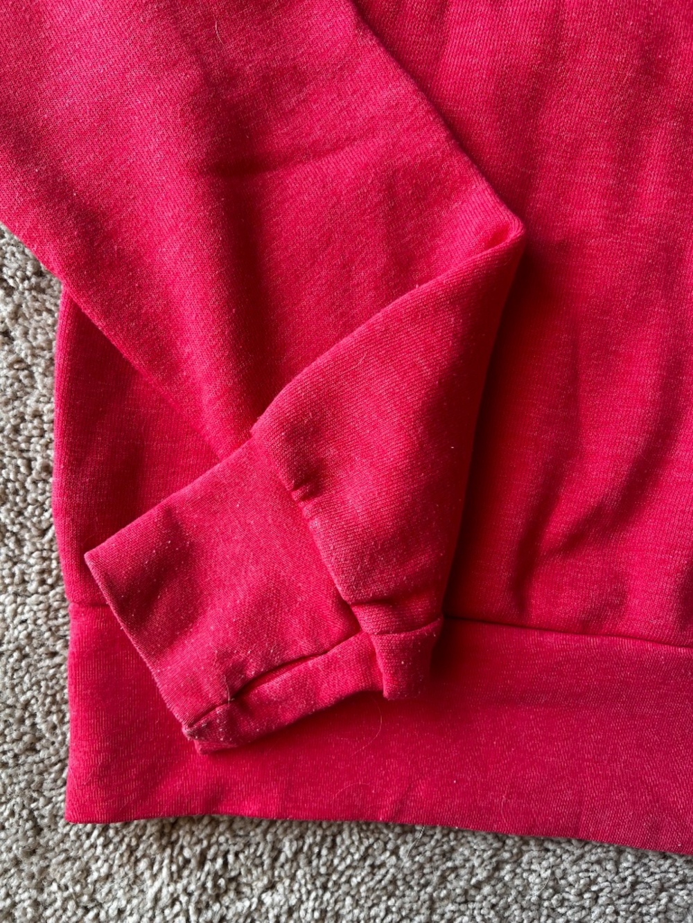 Aviator Nation Ninja Hoodie XS Red | Classic Funnel Neck Sweatshirt - Picture 14 of 16